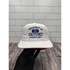 Global Caps University Of Kentucky Athletic Dept Vintage Adjustable Strap Back